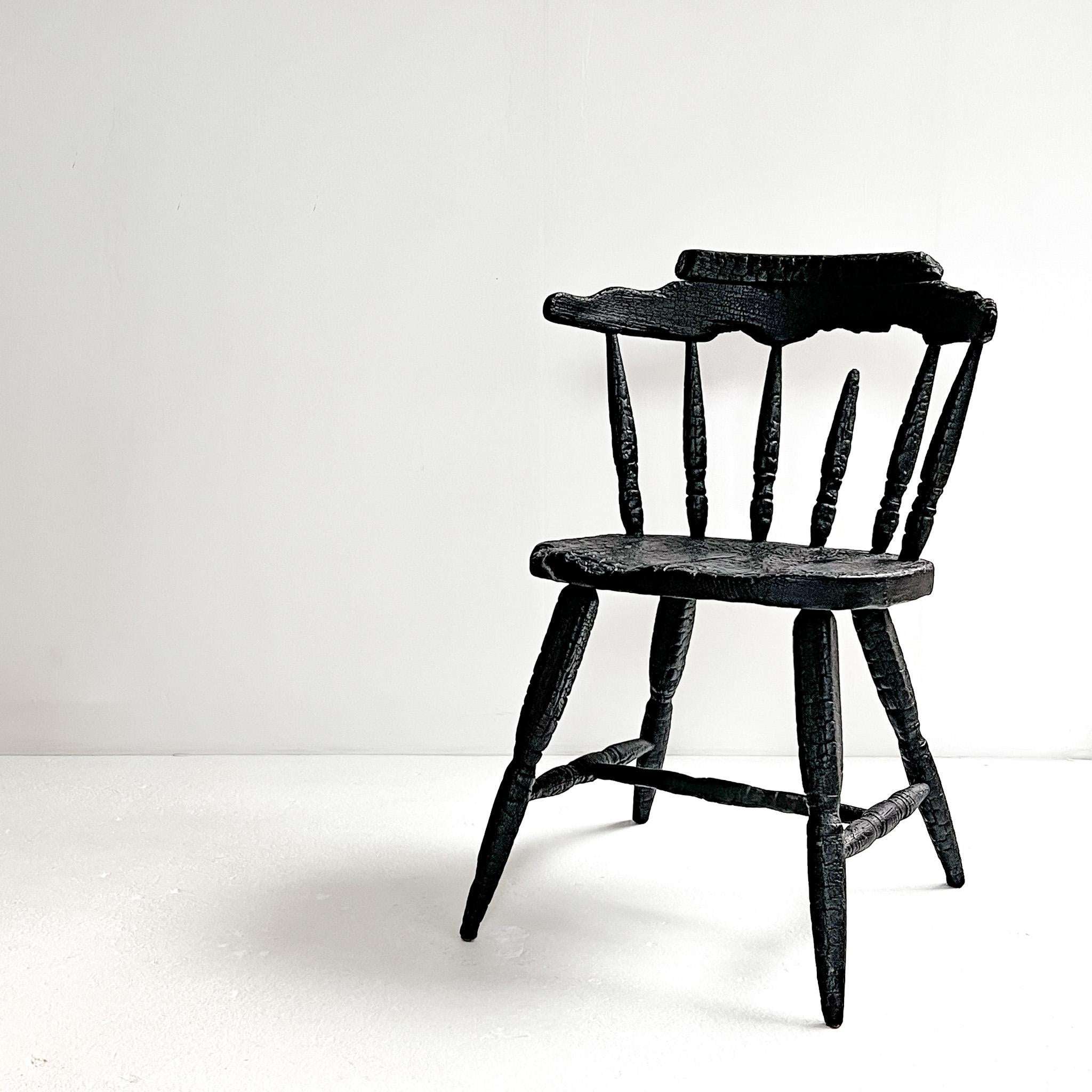 Maarten Baas Where there is smoke chair, dutch design For Sale 4