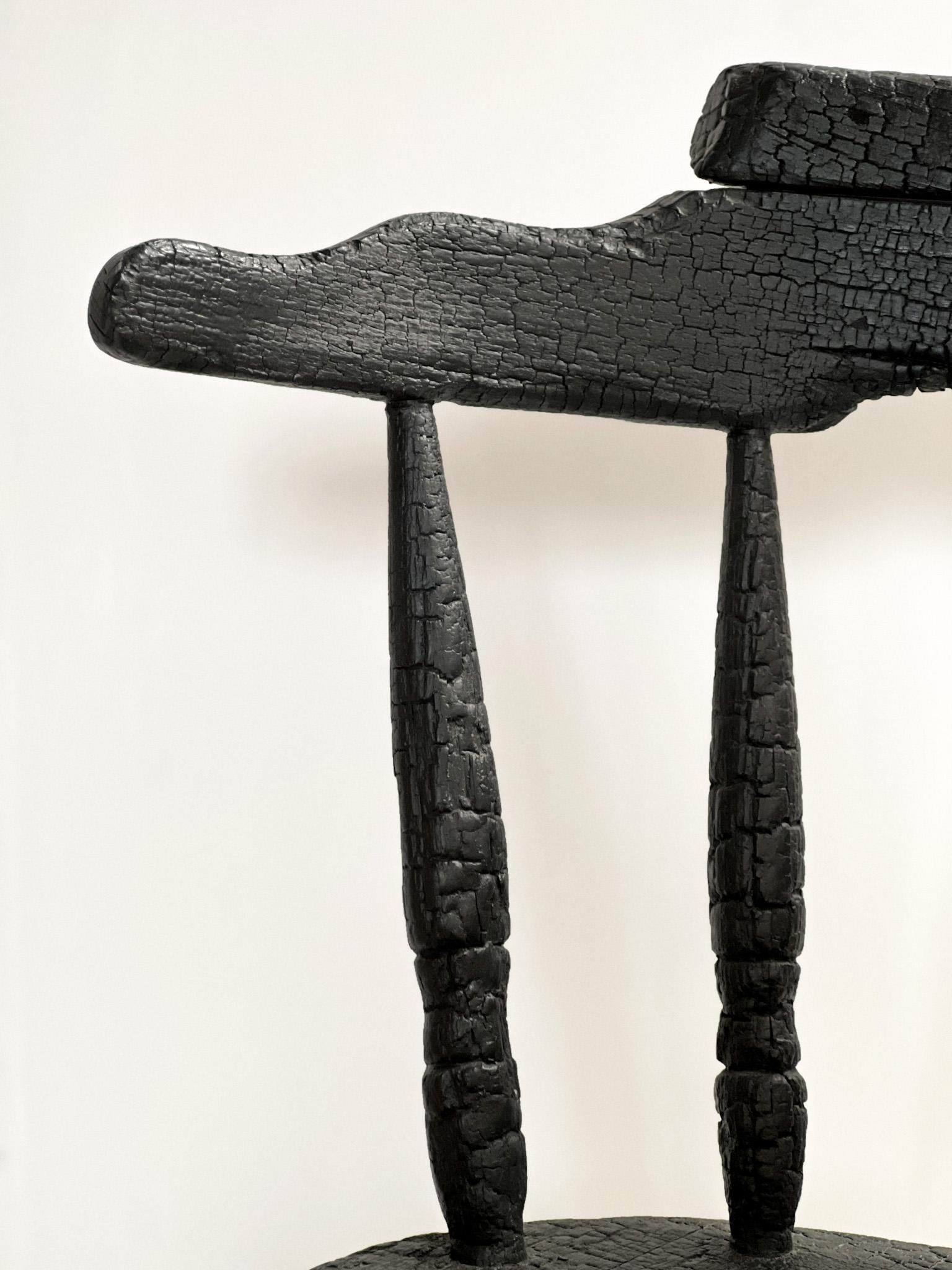 Moderno Maarten Baas Where there is smoke chair, design olandese in vendita