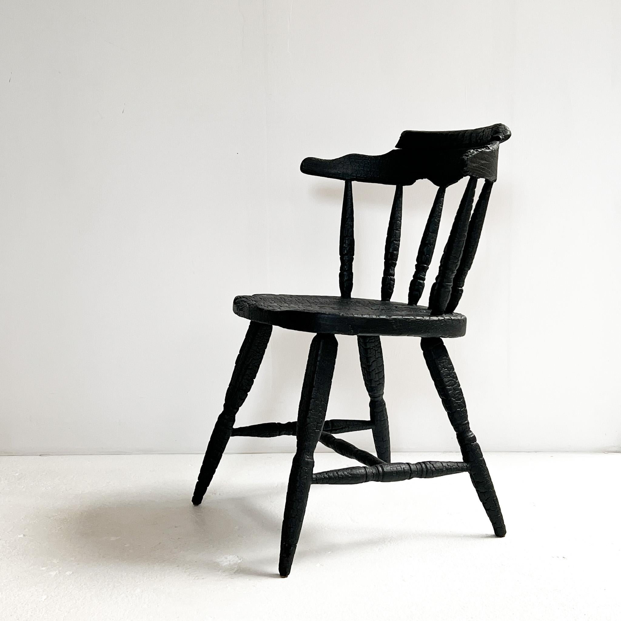 Maarten Baas Where there is smoke chair, dutch design For Sale 1