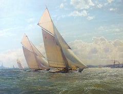 Racing in the Solent 1926