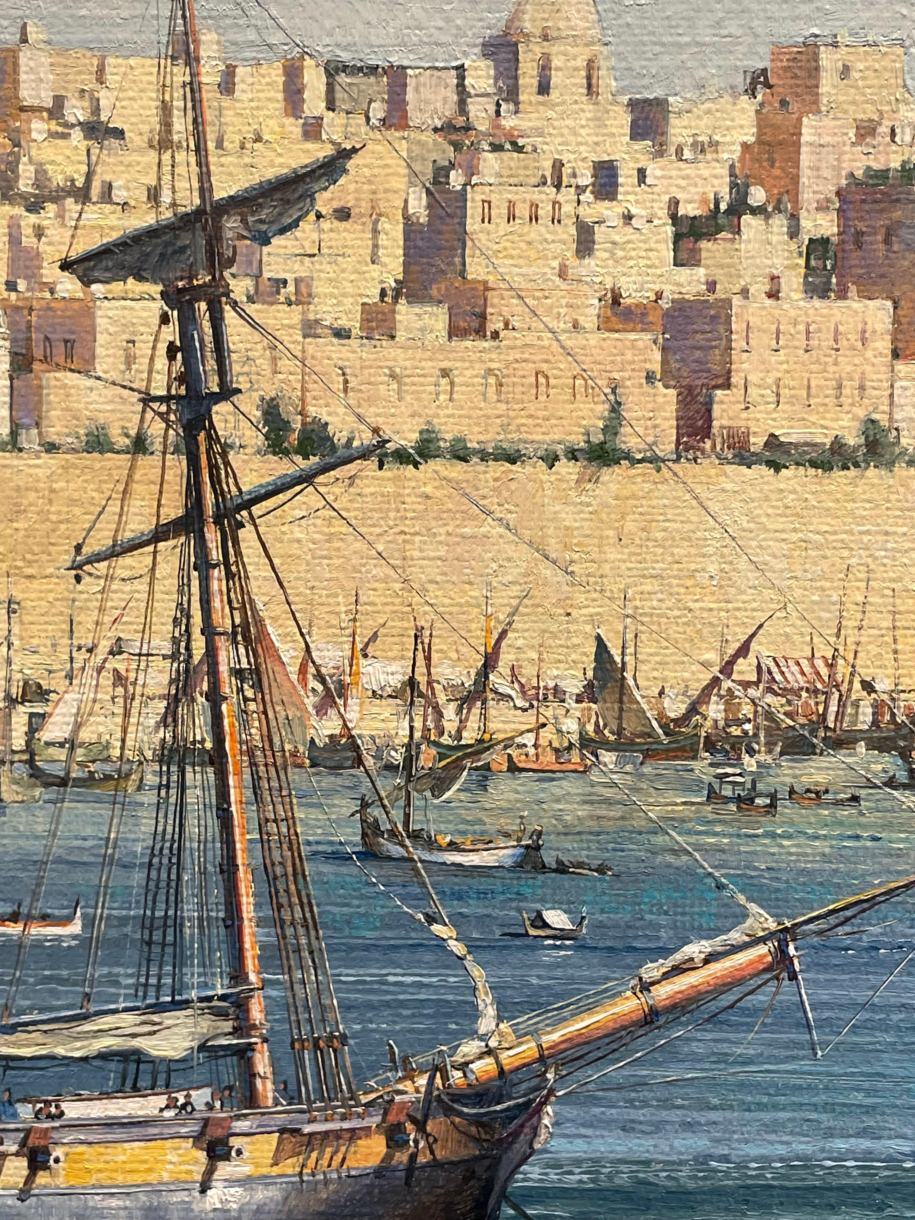 In 1804 the USS Constitution, under the command of Commodore Edward Preble, gained special permission from Admiral Sir Charles Bickerton RN to use Malta as his base for his operations during the Tripolitan War. Commodore Preble’s campaign resulted