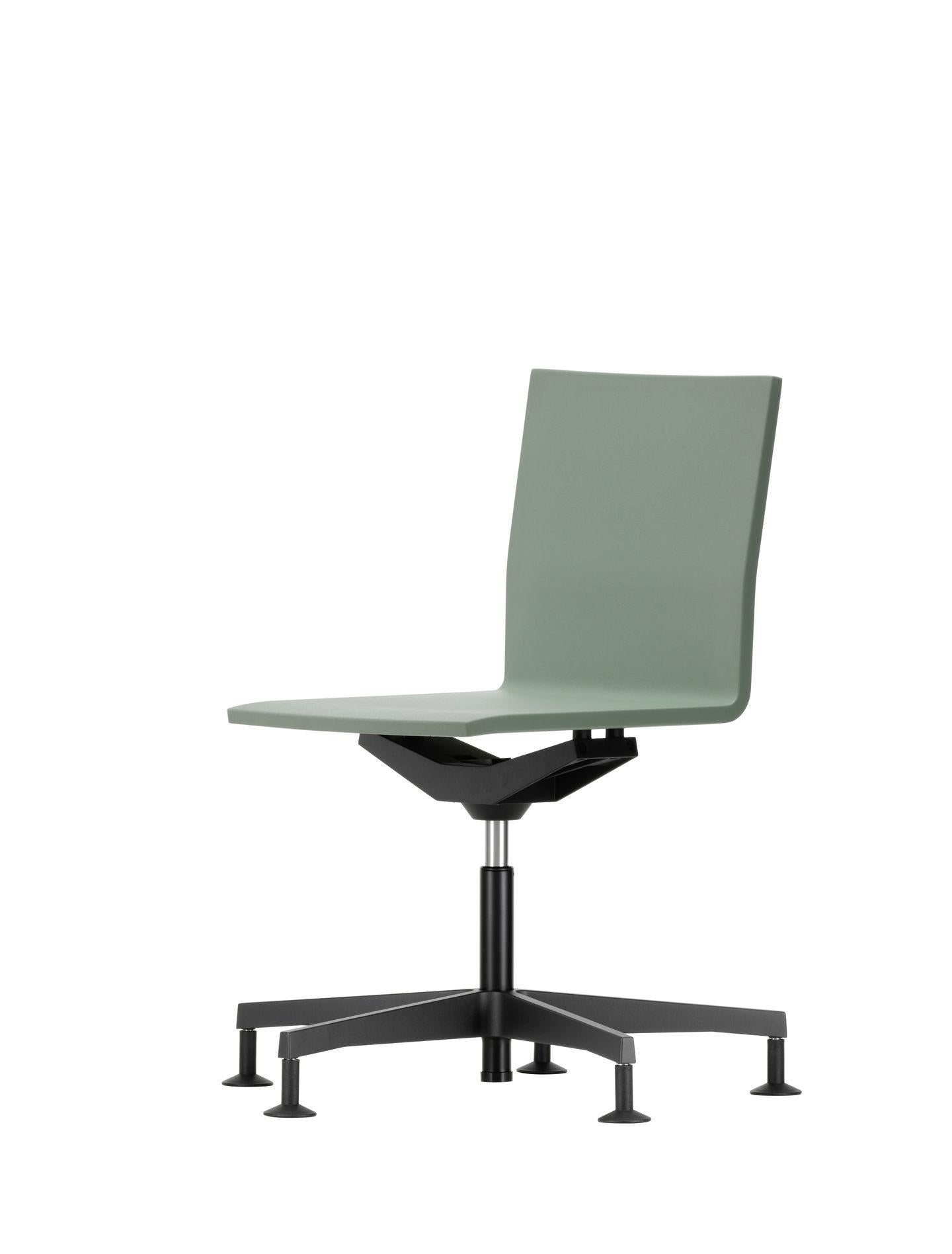 Office chair designed by Maarten van Severen in 2000.
Manufactured by Vitra, Switzerland.

The unobtrusive design of the .04 office chair makes it a perfect choice for home offices. It is distinctly different in appearance from typical task