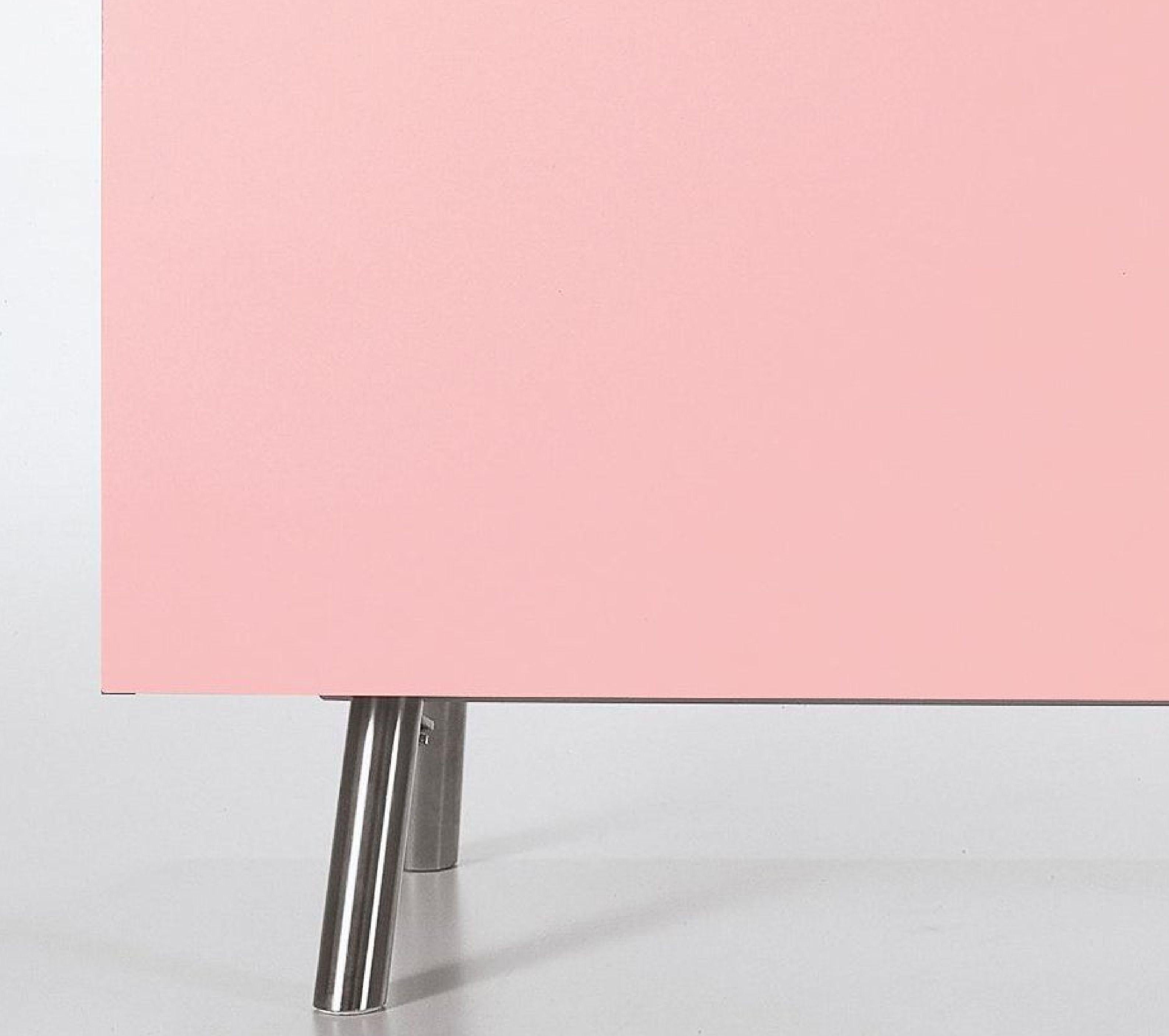 Maarten van Severen for Vitra pink, green, yellow kast three-high storage unit. 

A key theme in the oeuvre of Maarten van Severen is storage furniture, be it shelves, cupboards or sideboards. The design for Kast, which Van Severen worked on
