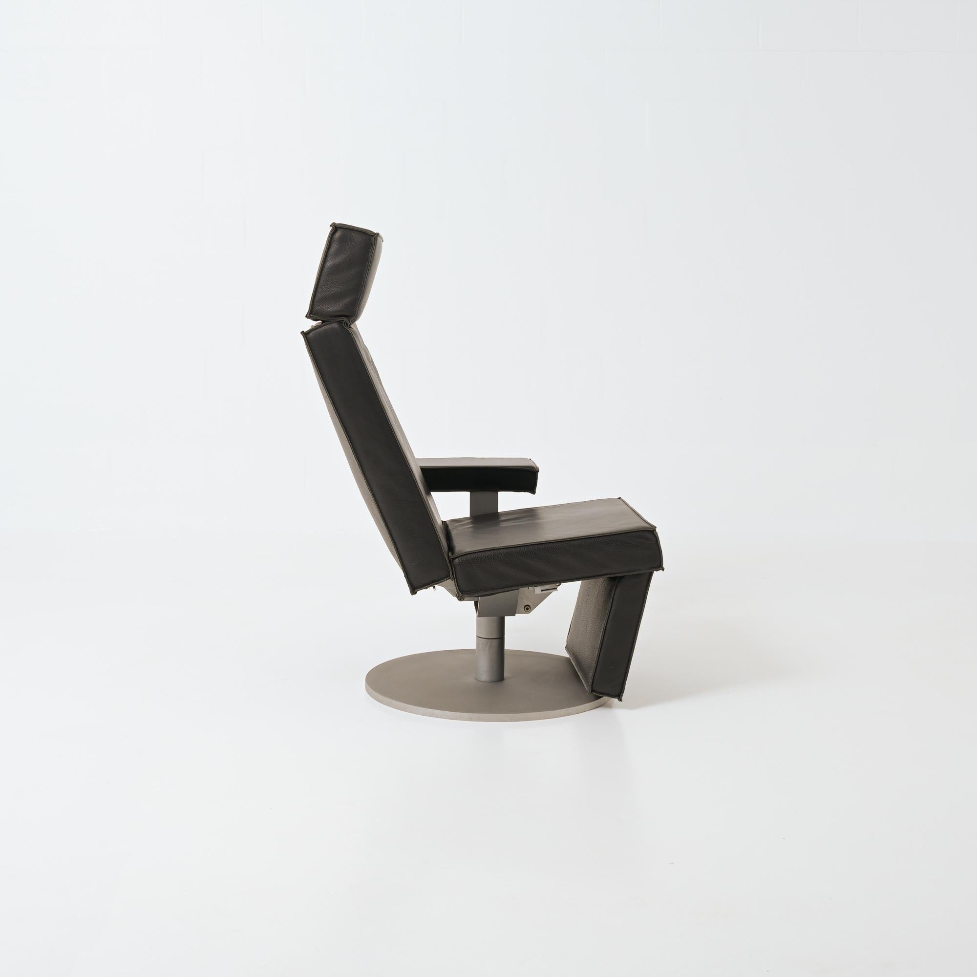 Maarten van Severen Lounge chair Durlet In Good Condition In Vlimmeren, BE