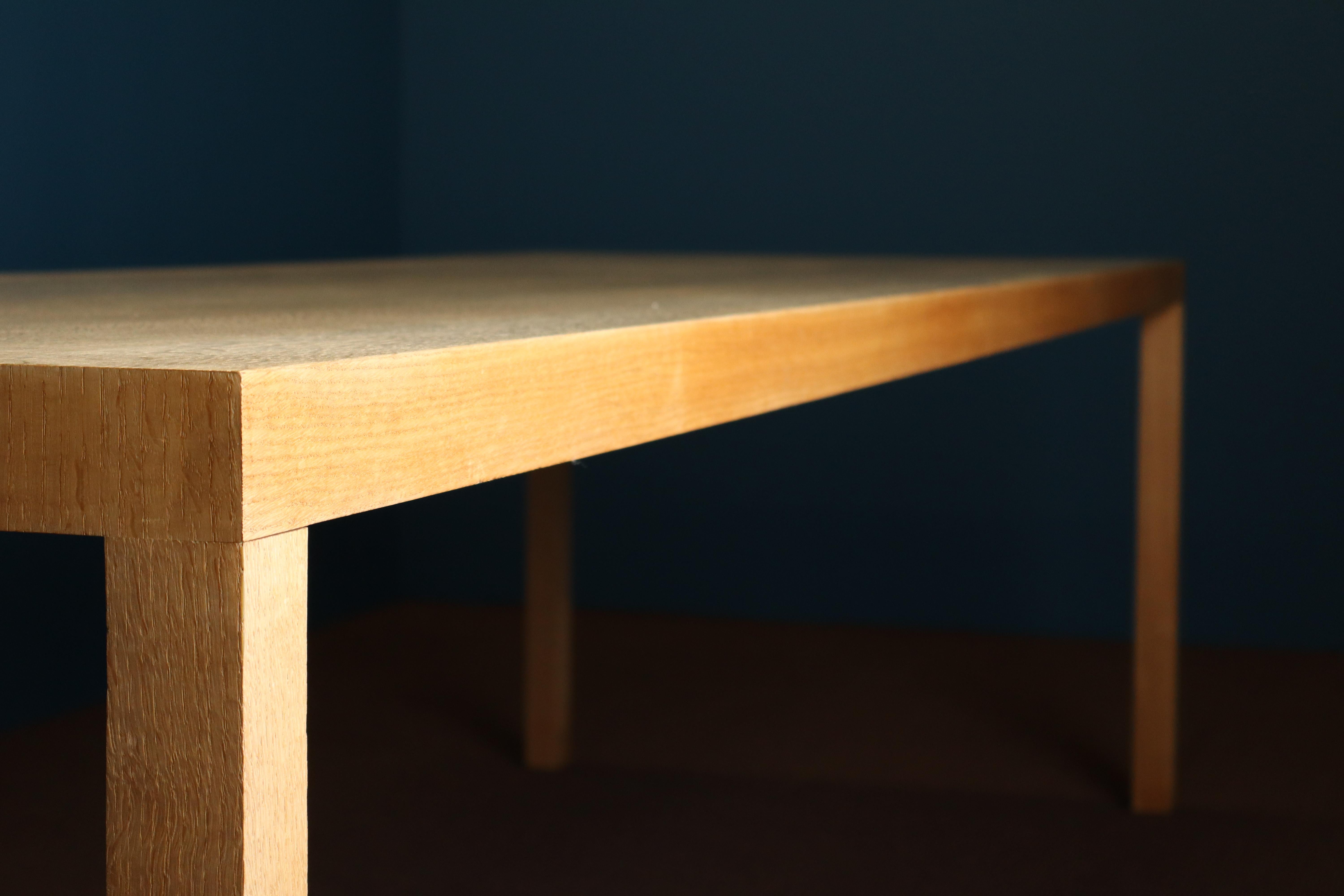 Maarten Van Severen T88W - Table de salle à manger en chêne de 275cm Bon état - En vente à Knokke-Heist, BE