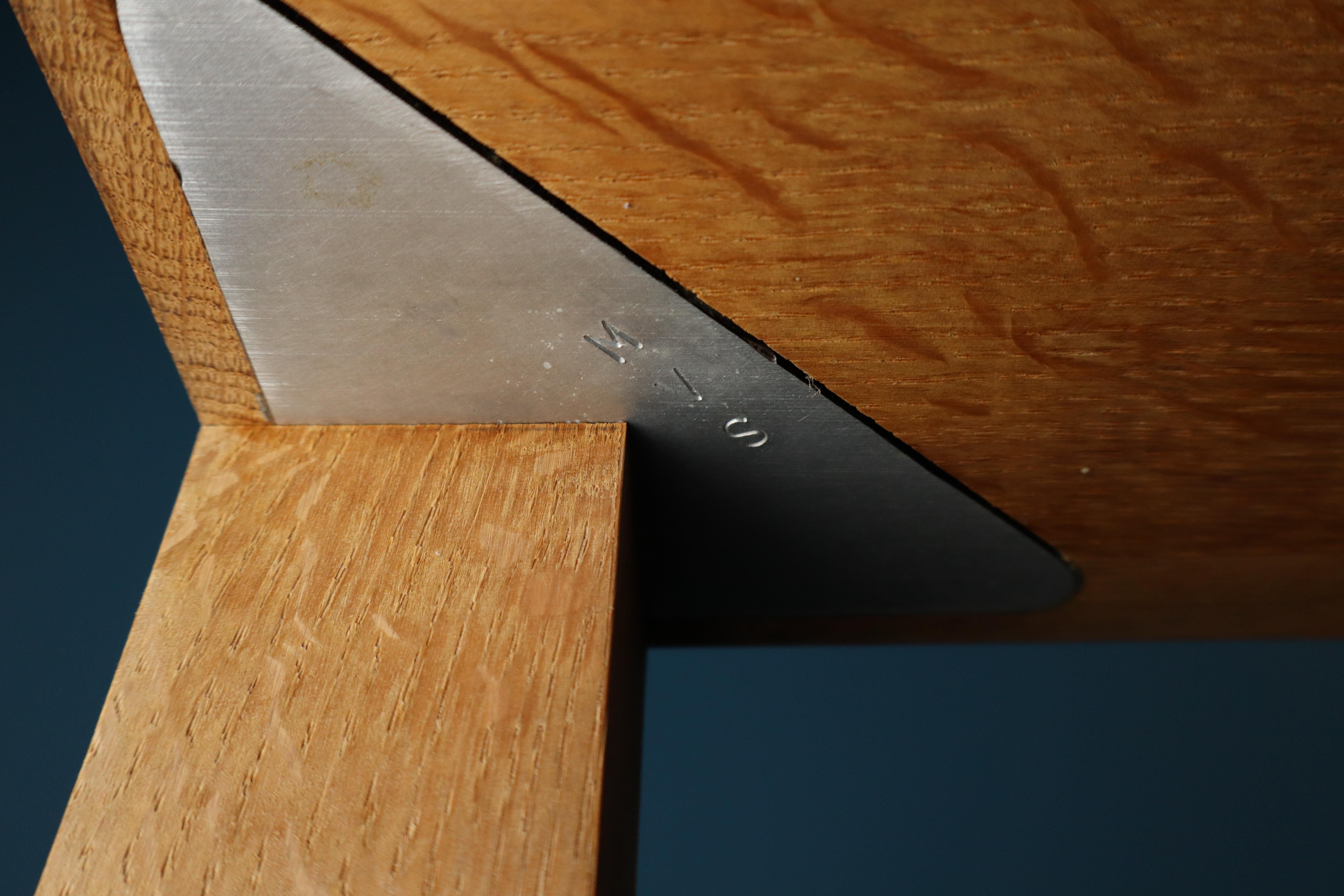 Fin du 20e siècle Maarten Van Severen T88W - Table de salle à manger en chêne de 275cm en vente