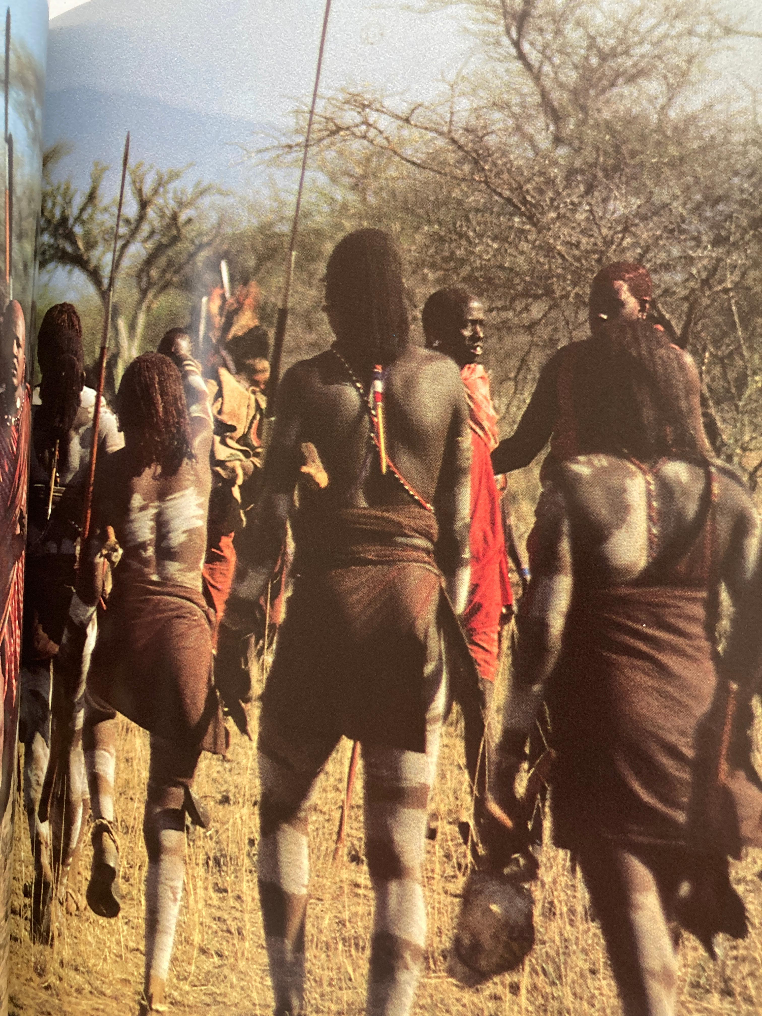 Maasai by Teplit Ole Saitoti Vintage Hardcover Book For Sale 1