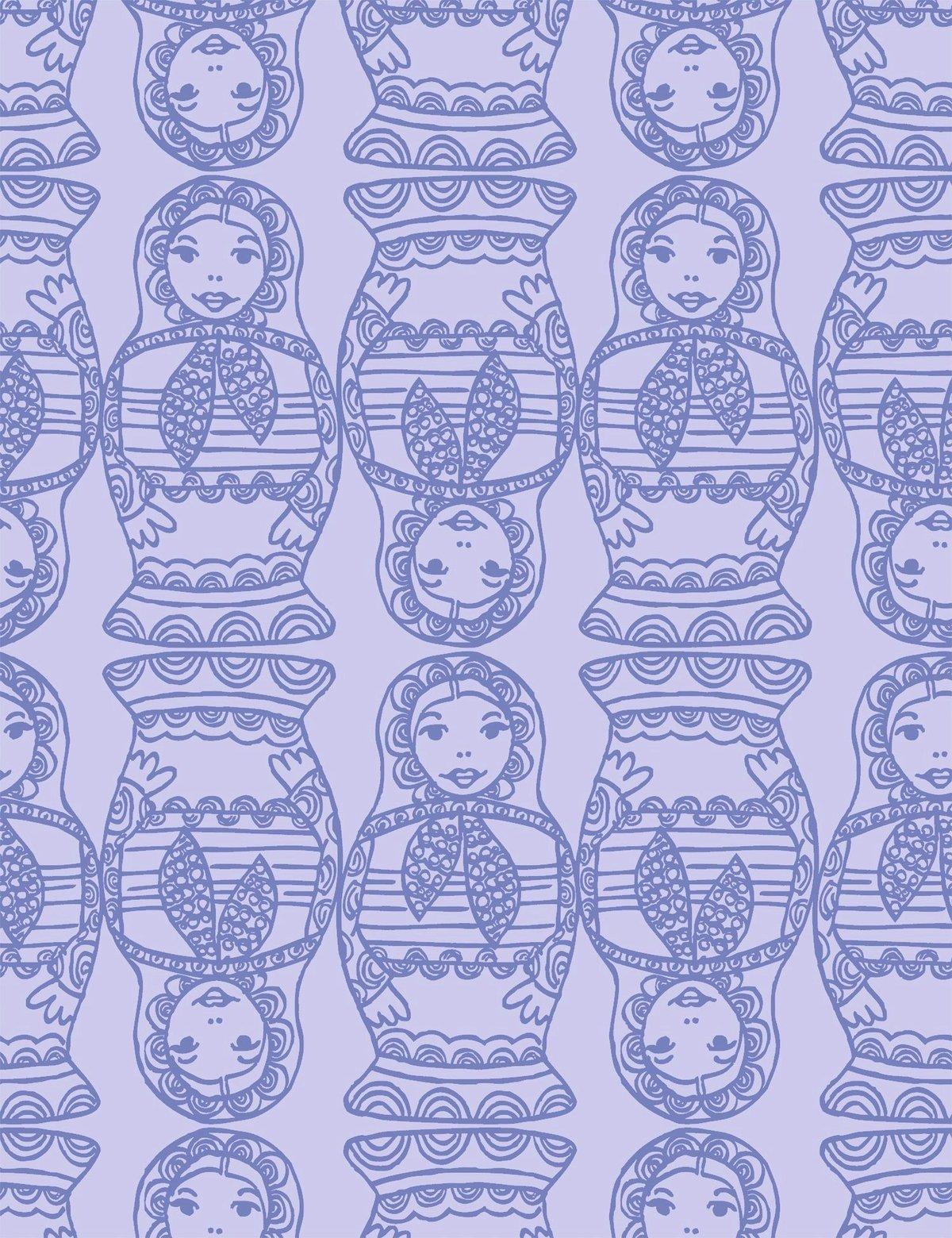 purple designer wallpaper