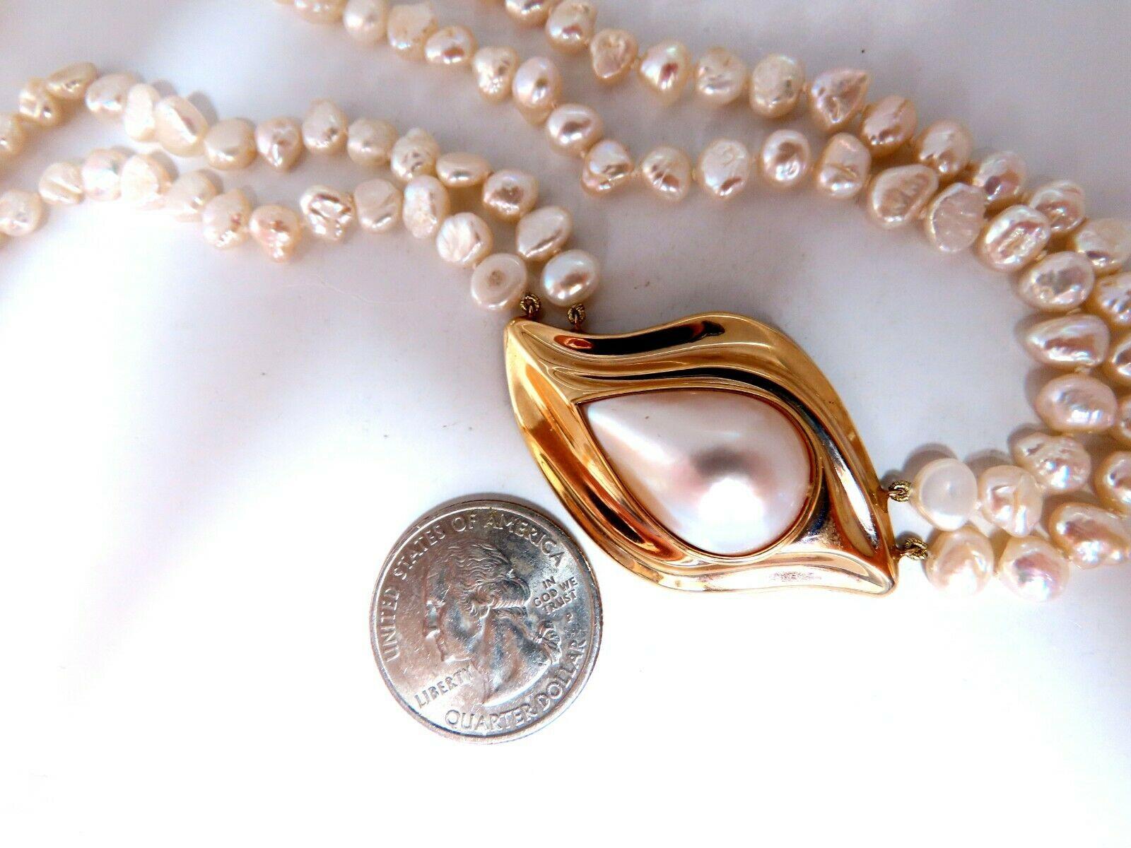 mabe pearl necklace