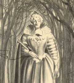 Statue of Ste. Marie de Medici, Luxembourg