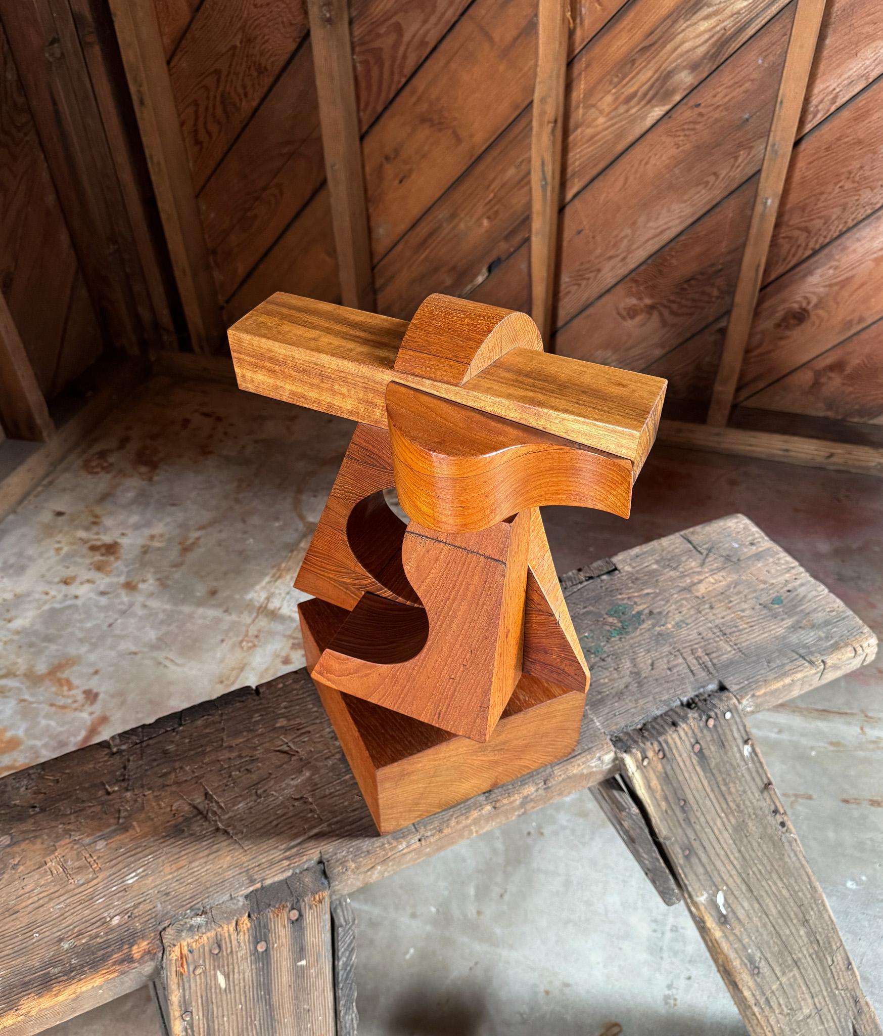 Assemblaggio in legno di Mabel Hutchinson, California, C.C. 1969 In condizioni buone in vendita a San Juan Capistrano, CA