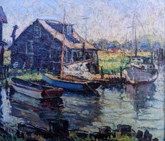 «Rockaway», Mabel Peterson, principios del siglo XX, impresionista estadounidense, WPA