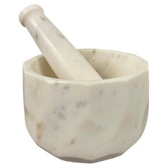 Marble Mortar and Pestle