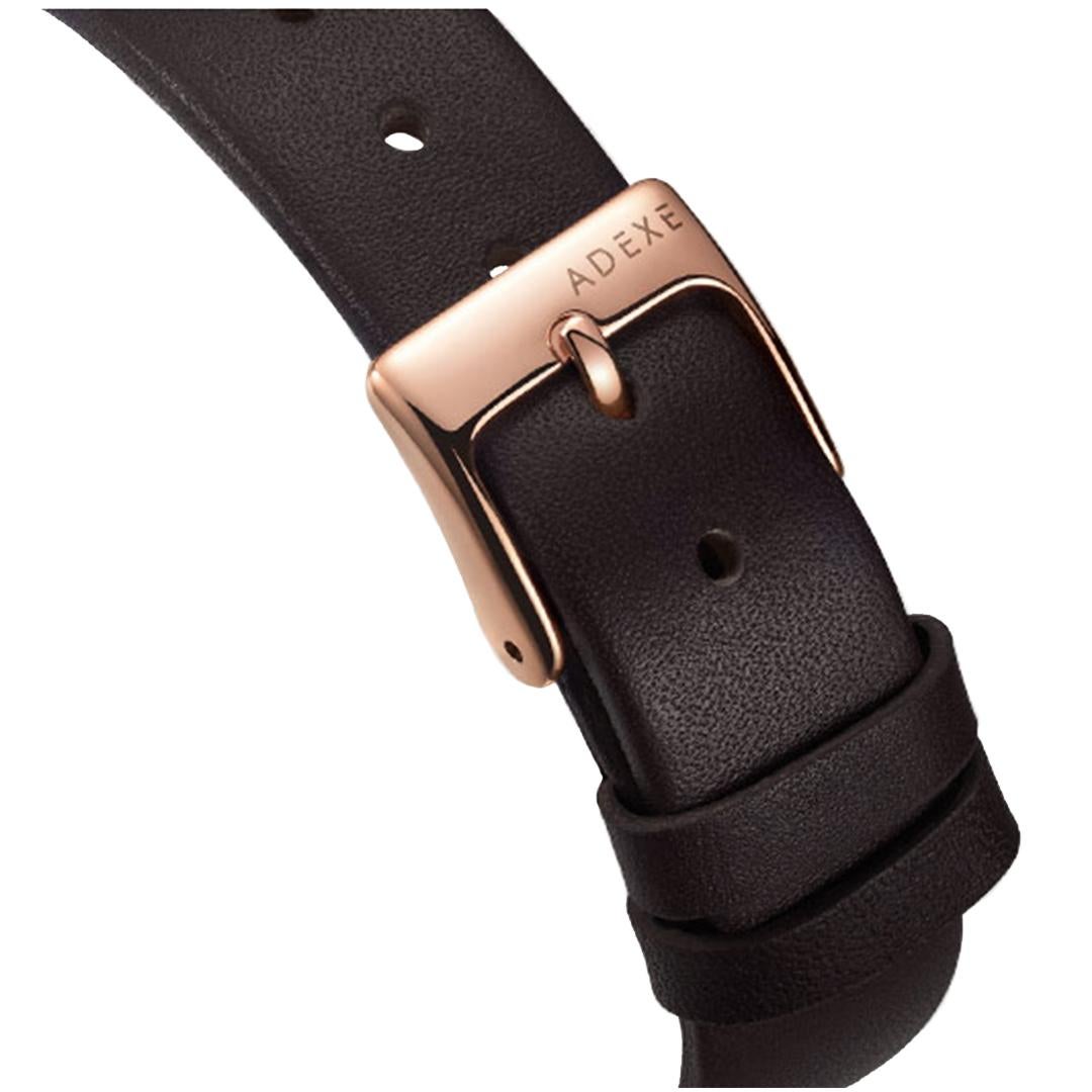 Contemporary MAC - Classic Plain Dial Leather Band Quartz Watch 'Complimentary Extra Straps' For Sale
