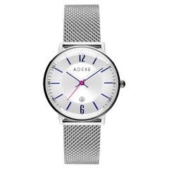 MAC - Reloj de cuarzo azul ecléctico para señora 'Correas adicionales de regalo