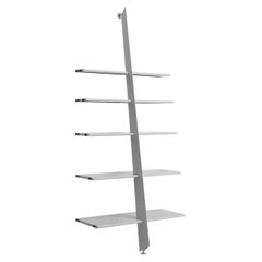 Mac Gee Silver Double Bookcase by Philippe Starck