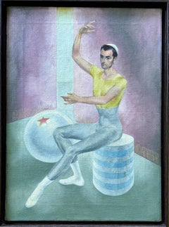 Artista de circo, escena estadounidense, artista LGBT, mediados del siglo XX, moderno, Wolfsonian