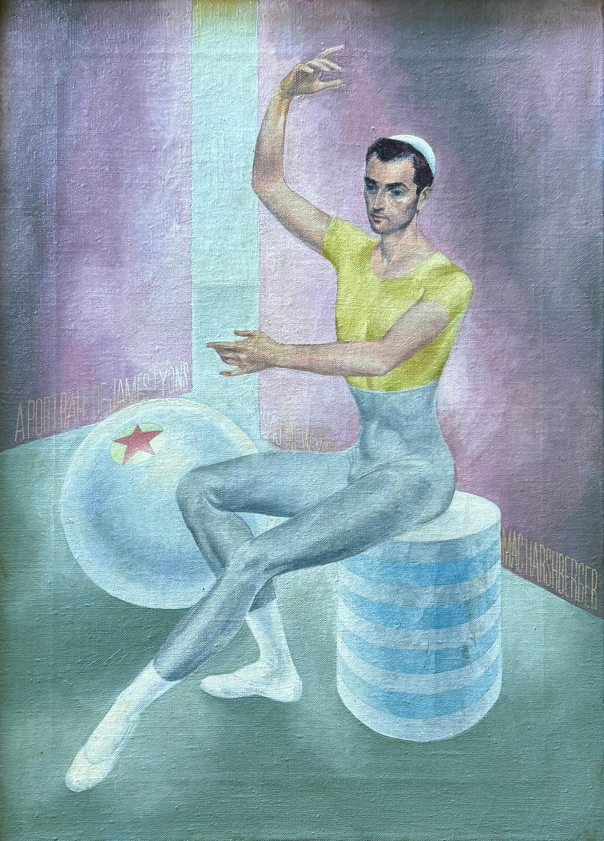What is a round painting called?