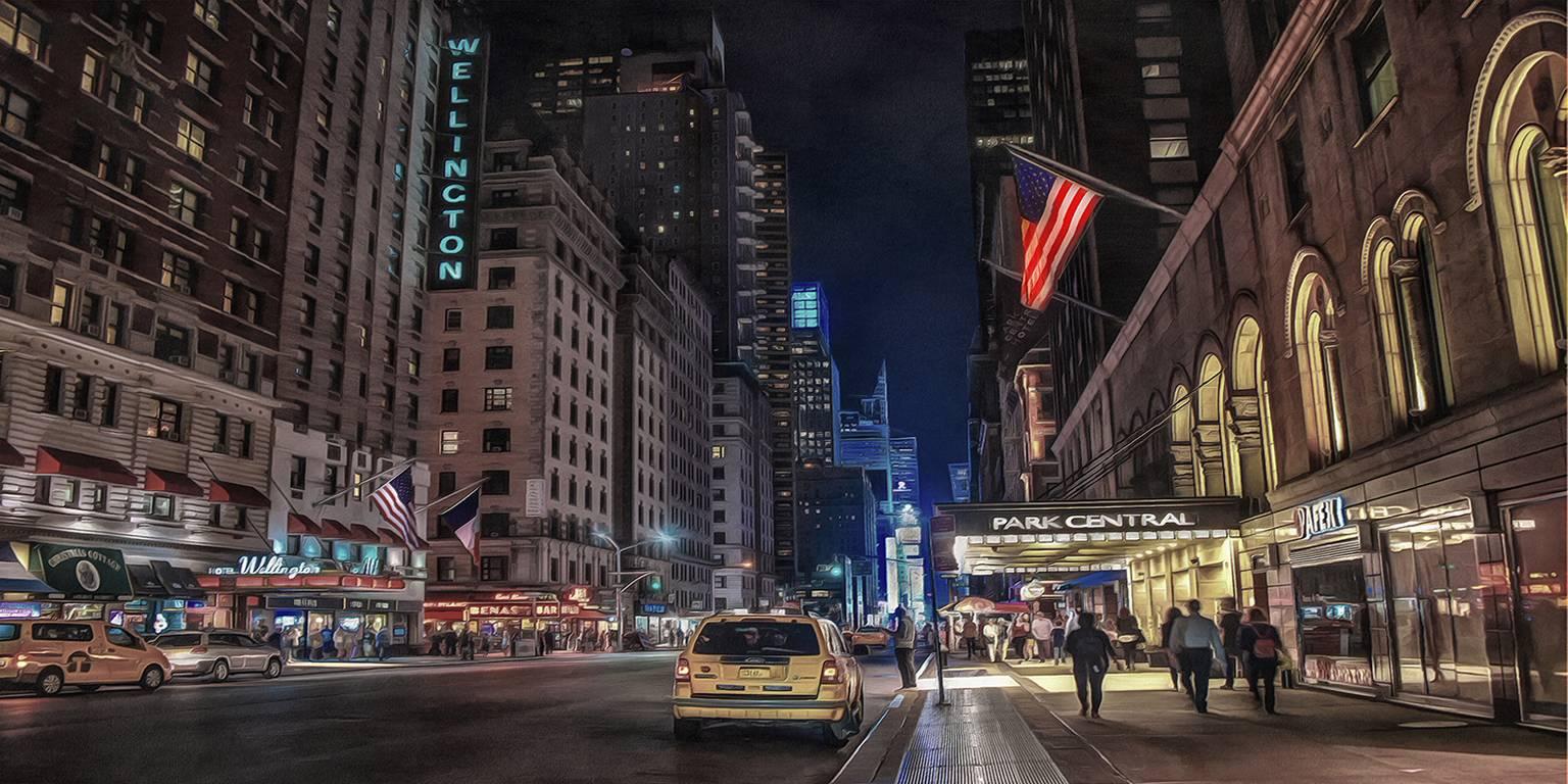 Mac Titmus Color Photograph - New York after Dark