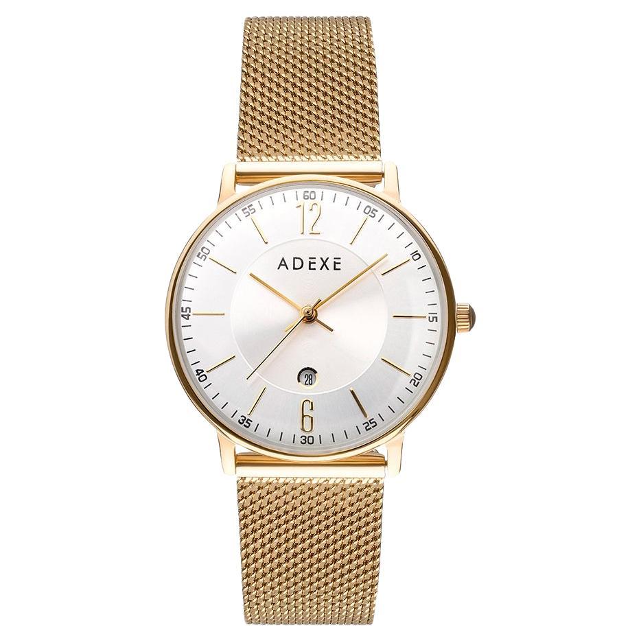 MAC - Vintage gold ladies Quartz Watch 'Complimentary Extra Straps' For Sale