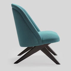 Macao Cerulean Lounge Armchair
