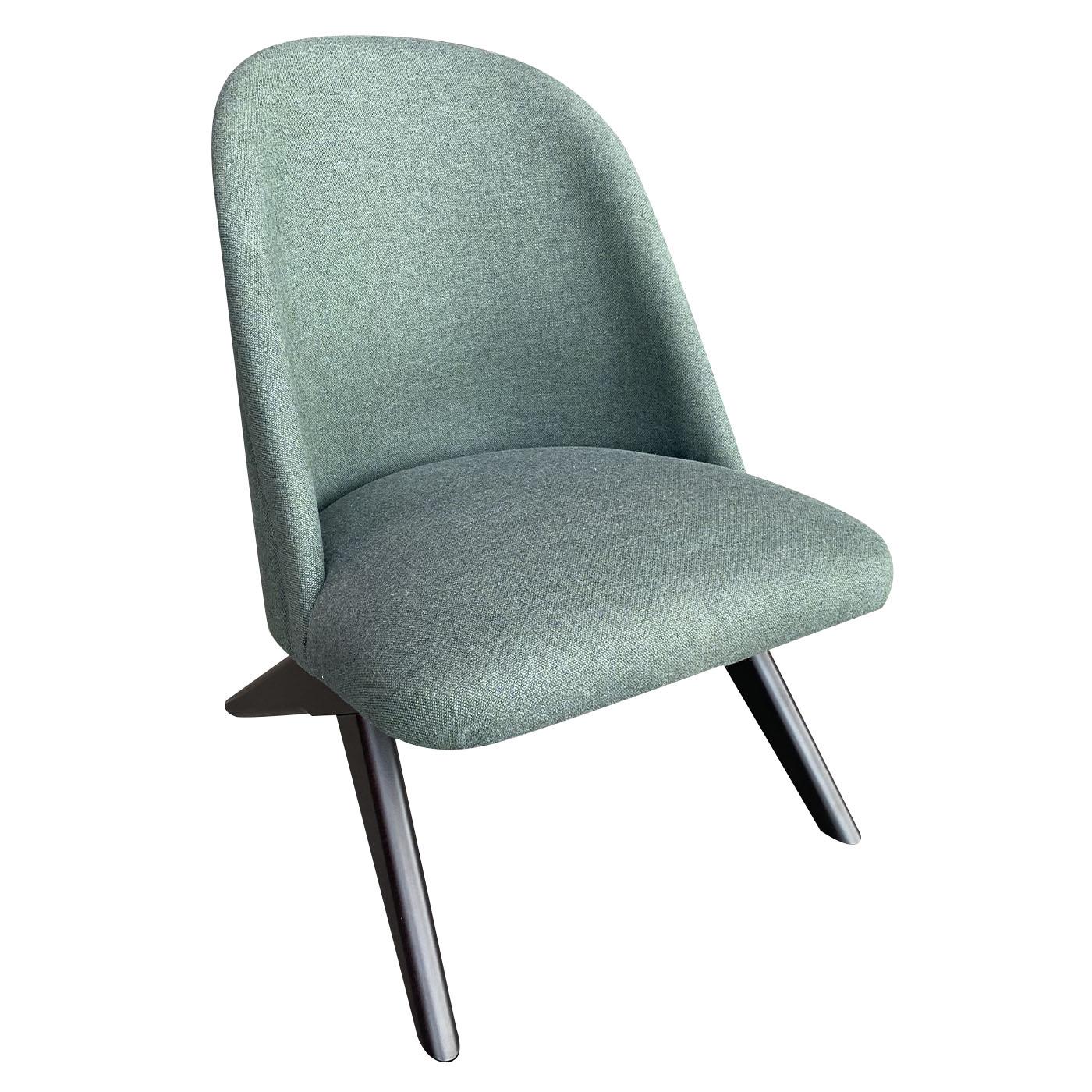 Textile Macao Greenford Lounge Chair For Sale