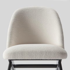 Macao White High Lounge Chair