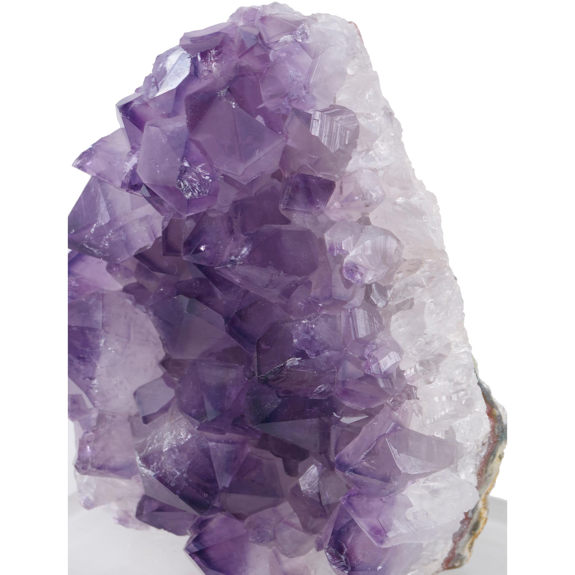 Contemporary Macapa Sculpture in Amethyst Stone by Curatedkravet