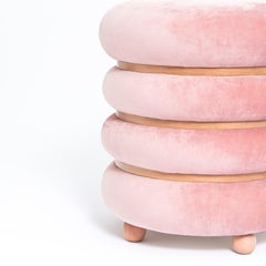 Taburete Macarrón Diseñado por Daniel Basso y Estudio Florida, Argentina, 2022