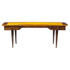 Bureau en macassar et bronze attribué à Marc Du plantier
