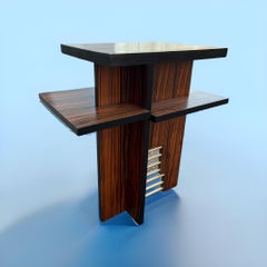 Gueridón Art Déco de Macasar