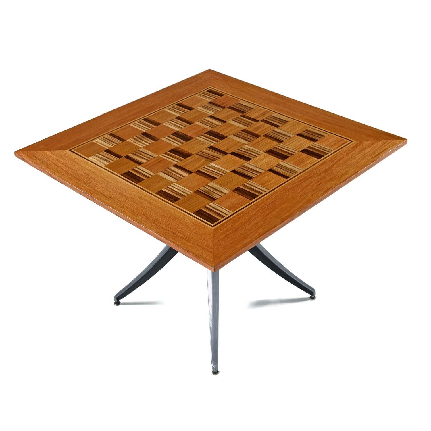 chess table and chairs