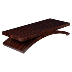 Macassar Ebony Arch Coffee Table by Michael Vanderbyl for Boiler Domicile