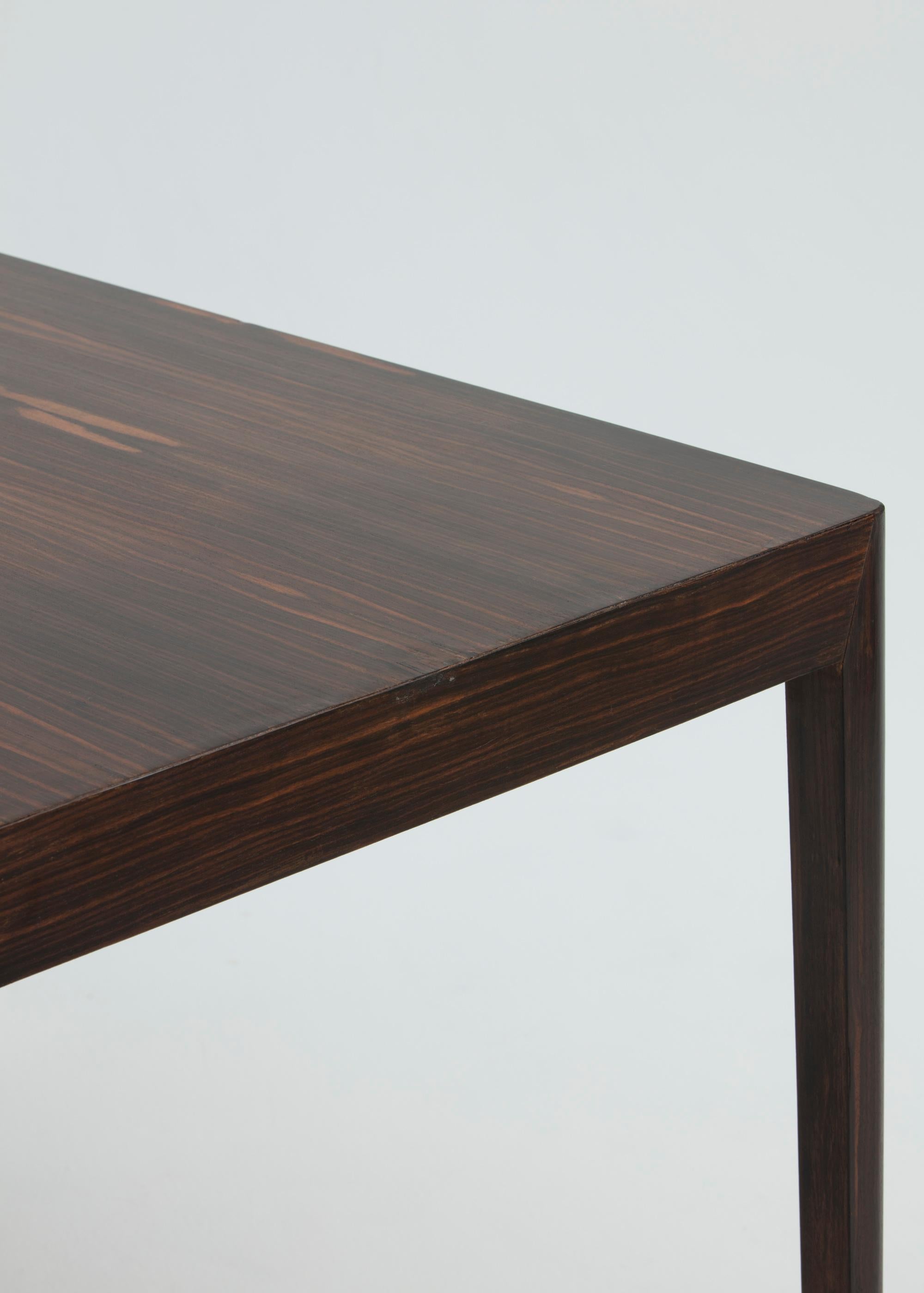 Macassar Ebony Desk by Margareta Köhler For Sale 2