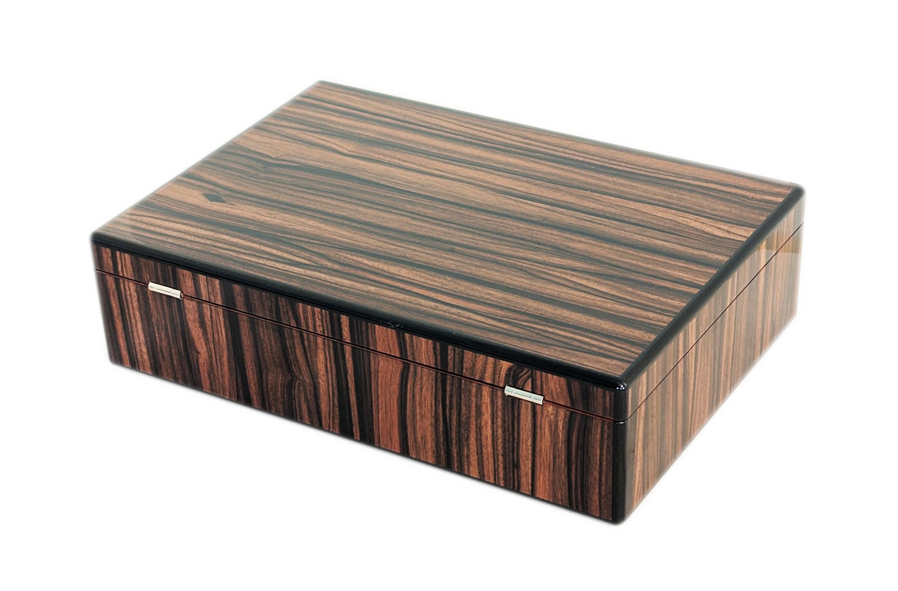 Australian Macassar Ebony Keepsake Box - One-of-a-Kind For Sale