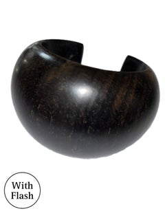 Macassar Ebony Large Bulging Bangle