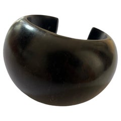 Macassar Ebony Large Bulging Bangle
