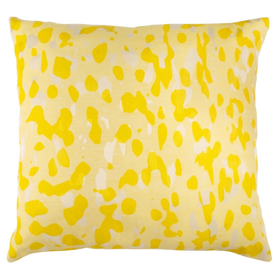 Macchia su Macchia Pineapple Jacquard Cushion 50x50cm by Stories of Italy