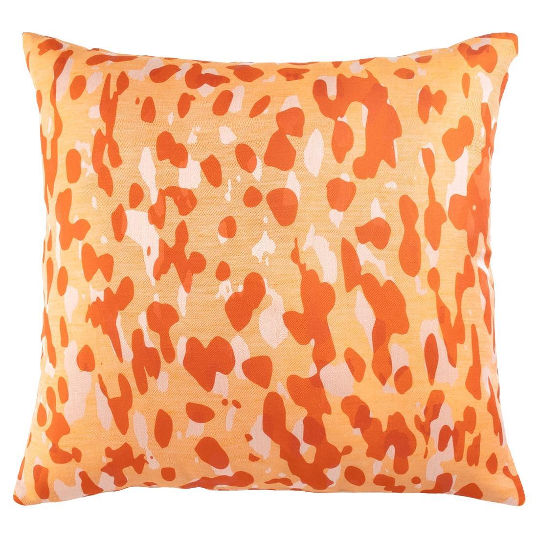 Macchia su Macchia Pumpkin Jacquard Cushion 50x50cm by Stories of Italy