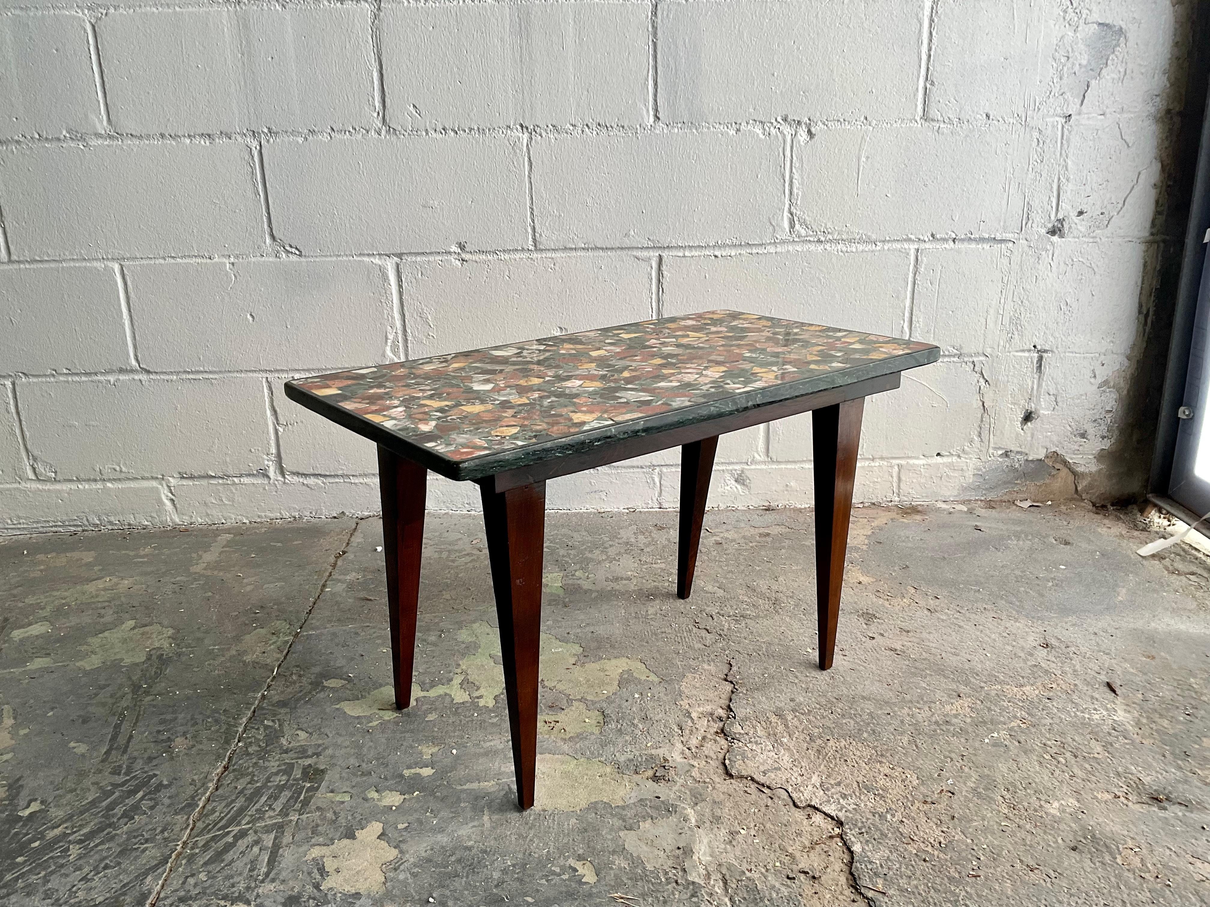 “Macchiaioli” Occasional Table with Terrazzo Top by Montaperto Studios, 2023 For Sale 6