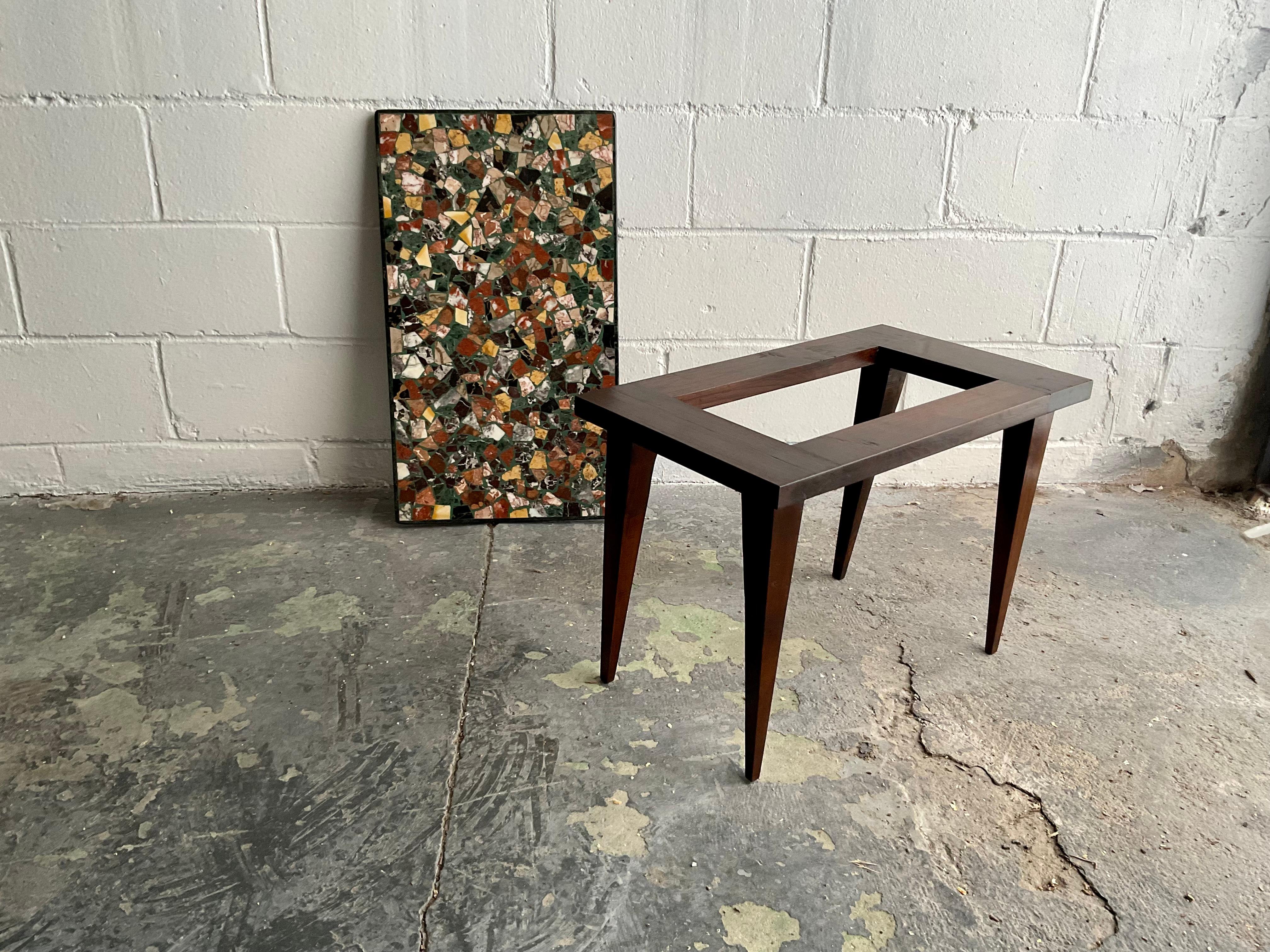 “Macchiaioli” Occasional Table with Terrazzo Top by Montaperto Studios, 2023 For Sale 7