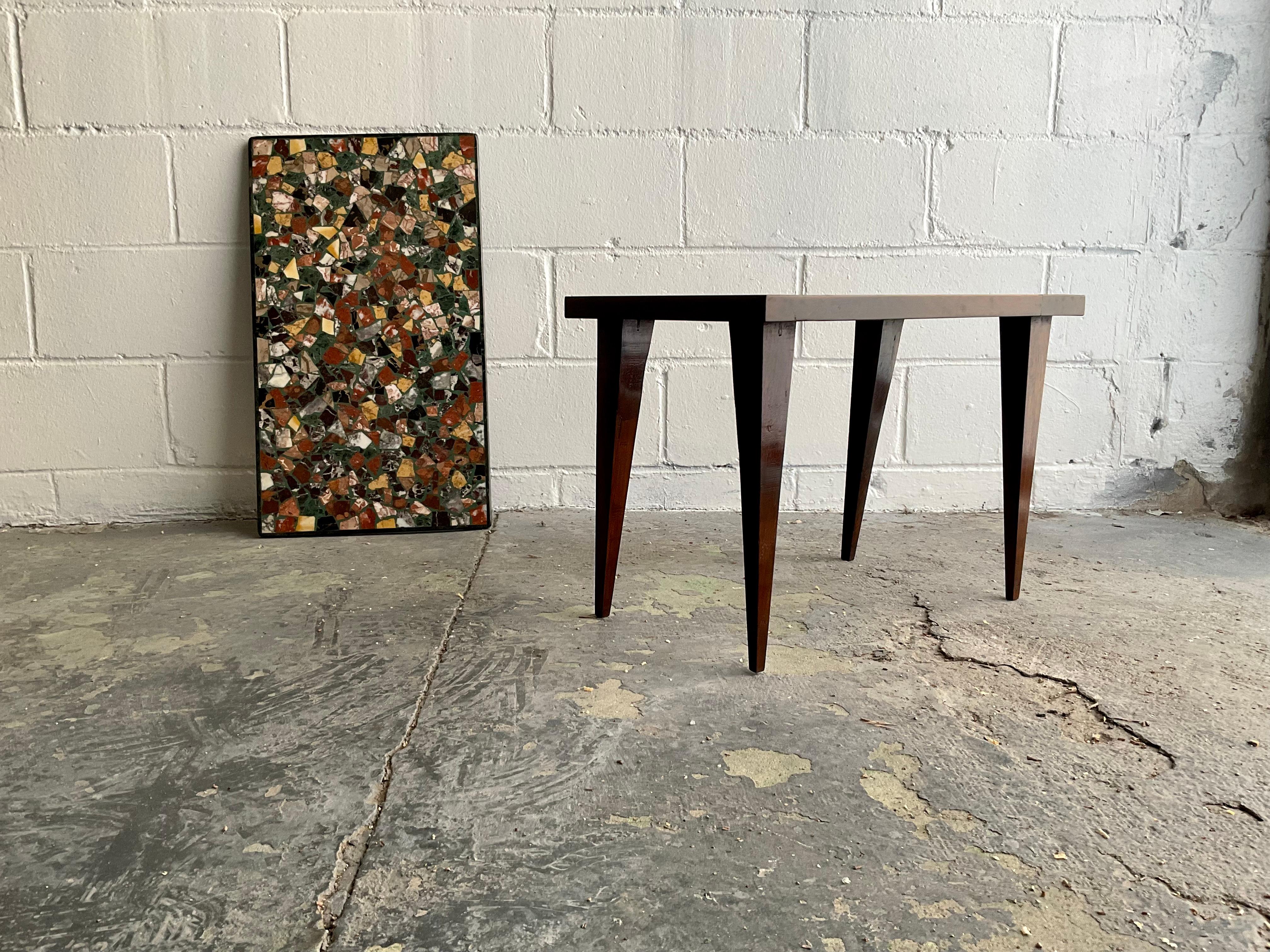 “Macchiaioli” Occasional Table with Terrazzo Top by Montaperto Studios, 2023 For Sale 8
