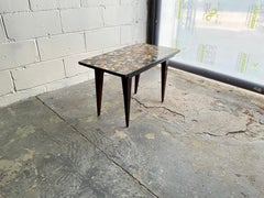 “Macchiaioli” Occasional Table with Terrazzo Top by Montaperto Studios, 2023