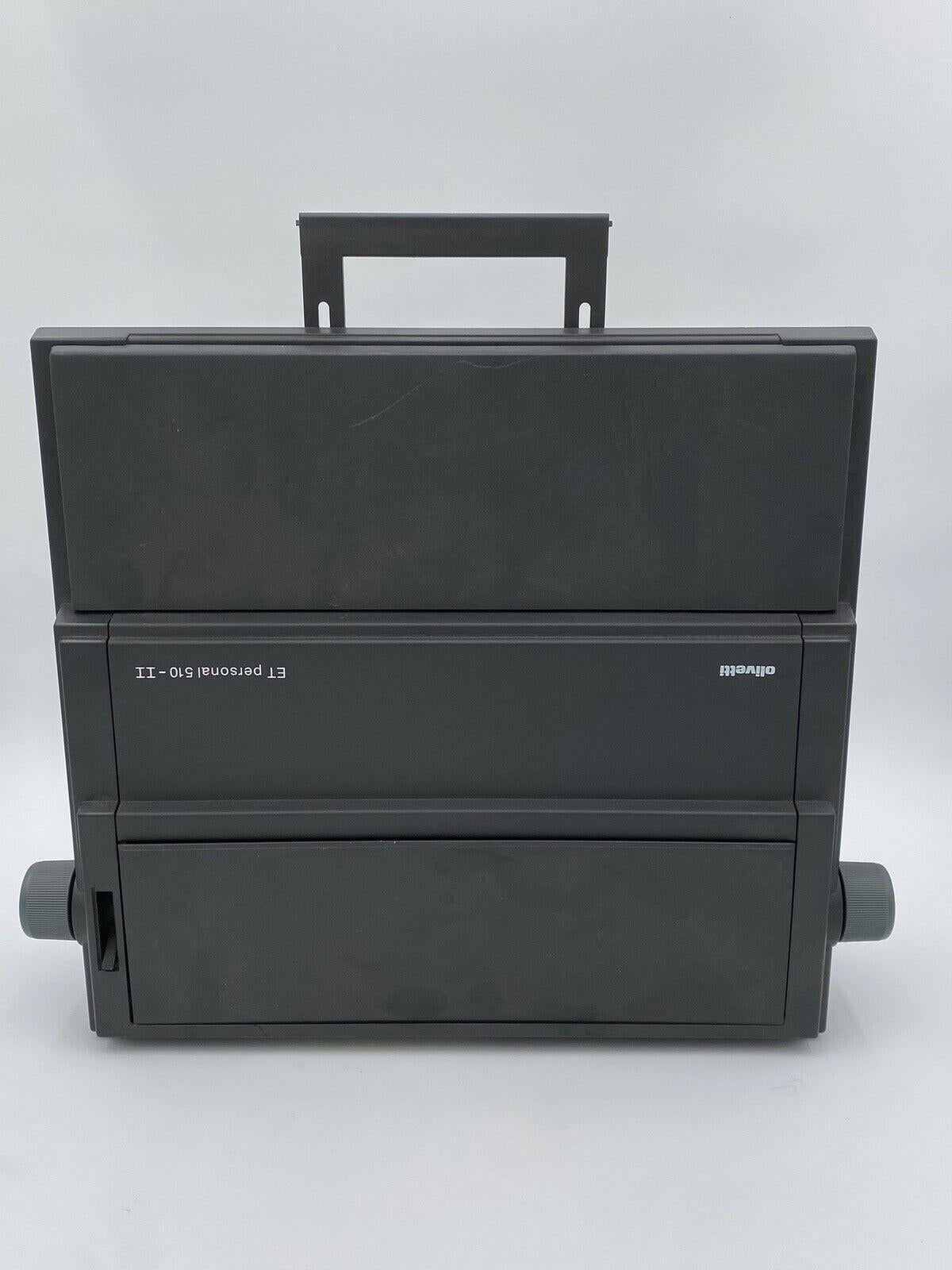 Plastica macchina da Scrivere Olivetti Et personal 510 II