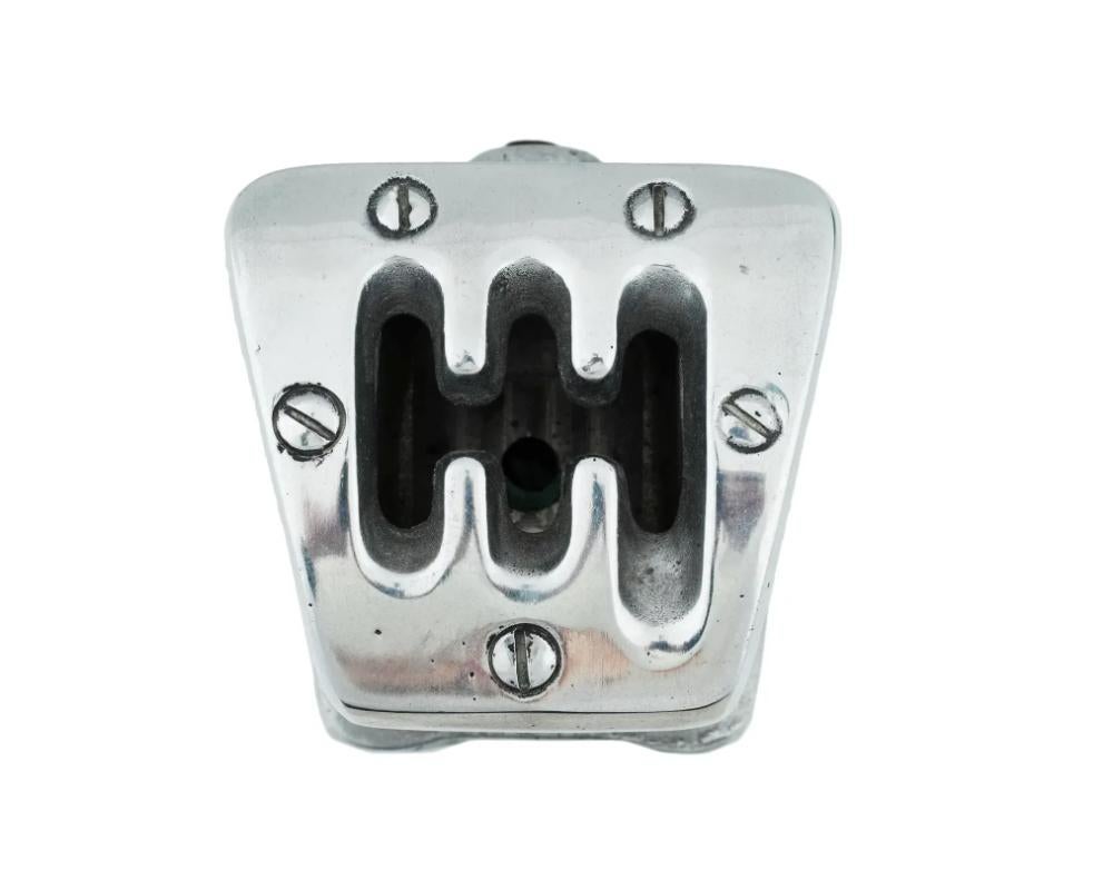 Metallo Macchina Rossa Ferrari Shift Gate Design Posacenere