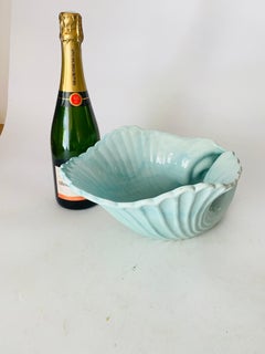 Maccoy Ceramic Vide Poche Blue Color 1960 United States