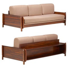 'Macedo' Brazilain Rosewood Sofa by Sergio Rodrigues for OCA Brazil, 1960s