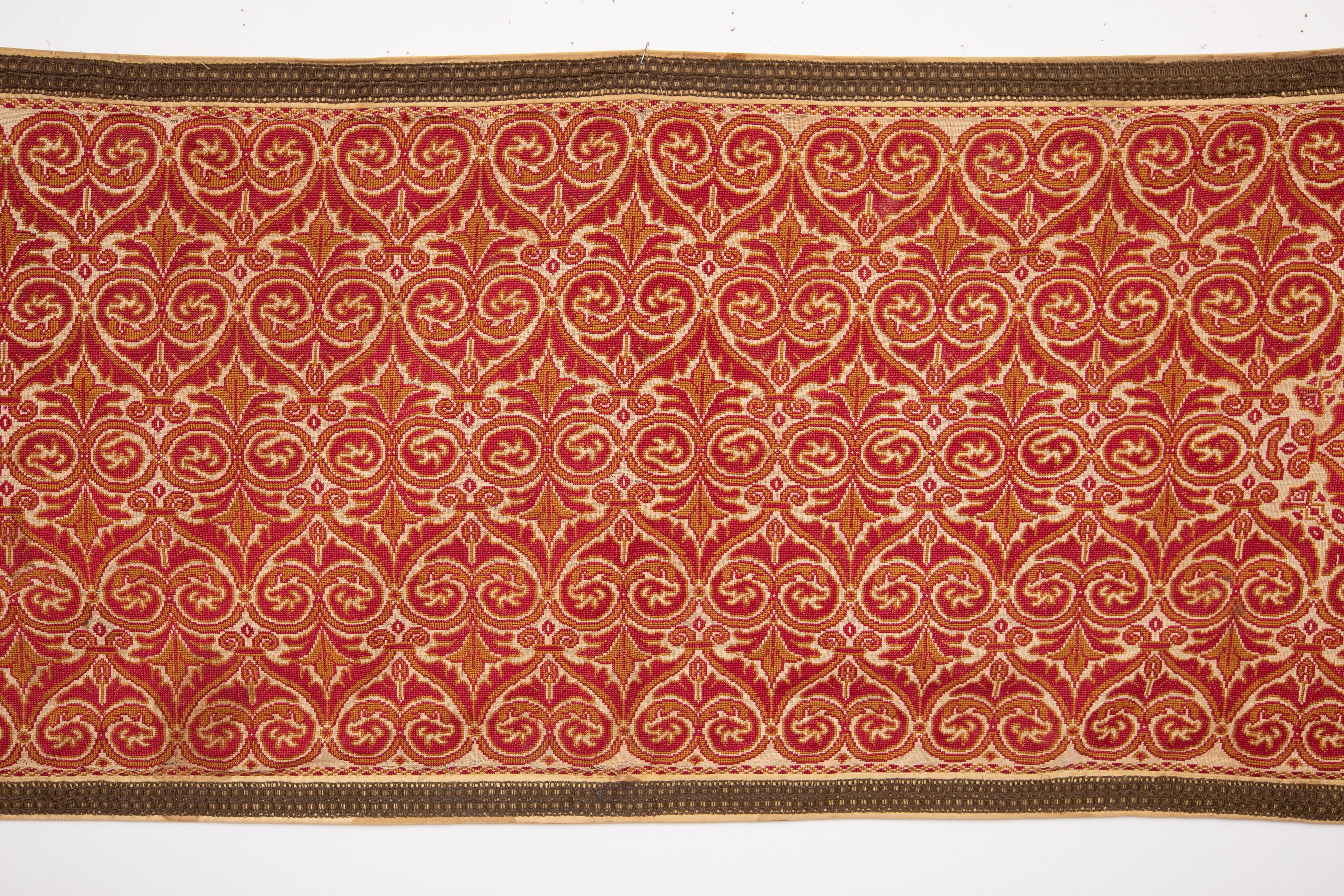 Embroidered Macedonian Fine Embroidery, Early 20th C For Sale