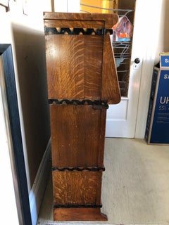 Macey Barrister Bookcase, Desk, Oak, circa 1910 Arts & Crafts