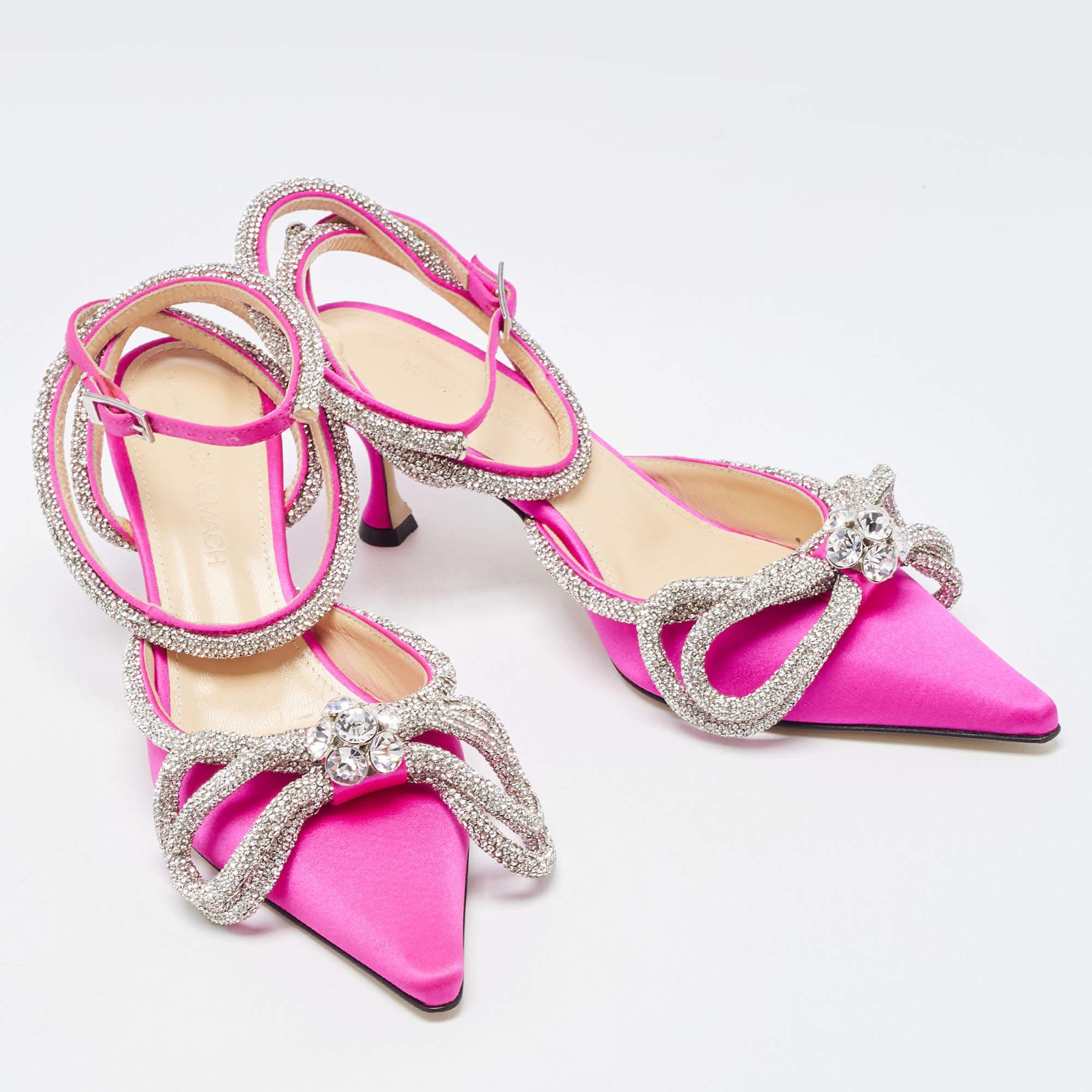 mach and mach pink heels